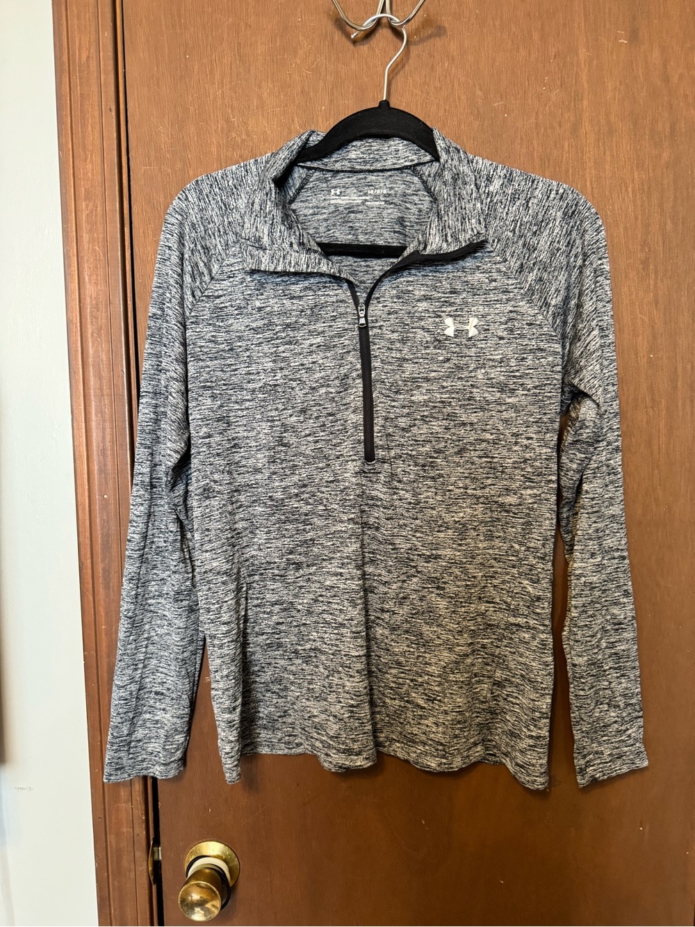 Under Armour Gray Heather Quarter-Zip Women's Pullover